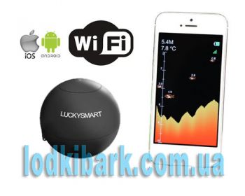 Lucky Smart LS-2W беспроводной  портативный Wi-Fi эхолот Andriod, IOS