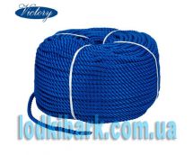 Верёвка Polyester 12 мм в бухте 200 м синяя