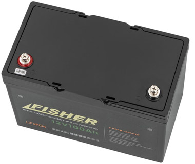 LiFePO4 аккумулятор Fisher 100 Ah