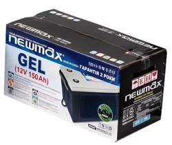 Гелевый аккумулятор Newmax 150Ah 