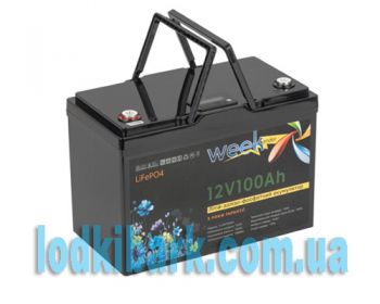 LiFePO4 Weekender аккумулятор 100Ah 12V тяговый к троллинговым электромоторам