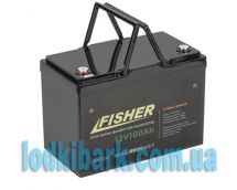 Литий-феррумный аккумулятор Fisher 12V/100AH