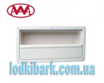 Встраиваемый ящик для хранения ААА 71053-WH белый 54x24.7x12.7 cm