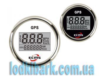 GPS Спидометр ECMS цифровой с мультиэкраном диаметр 52 мм
