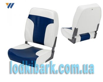 Сиденье высокое комбинированное HM40-10151 RYE HIGH BACK 21.5"х15.5"х16 серо/синее
